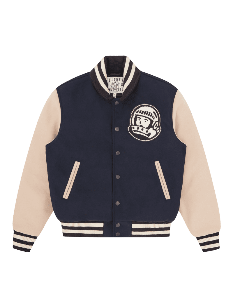 Arch Logo Varsity Jacket 01