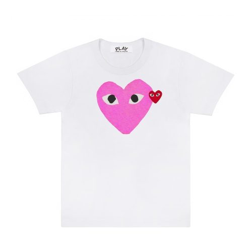 COLOR HEART T-SHIRT - Comme des Garçons PLAY