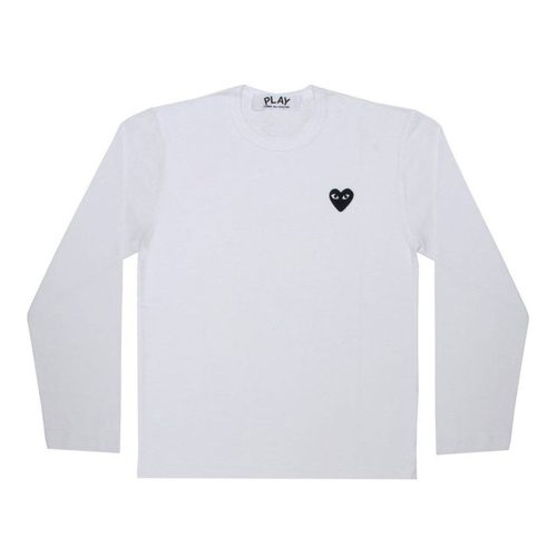 PLAY LITTLE BLACK HEART LONG SLEEVE T-SHIRT - Comme des Garçons PLAY